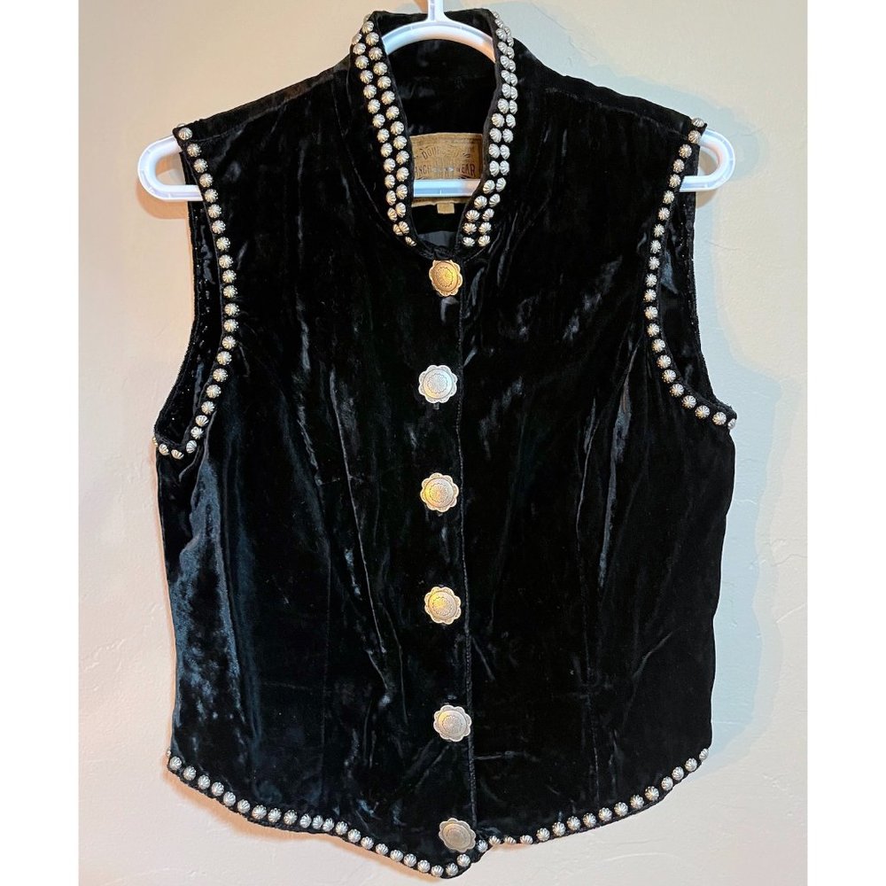 Double D Ranch Vintage Crushed Velvet Vest